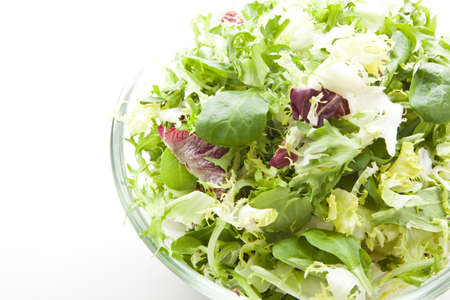 green salad. healthy vegetarian foodの写真素材