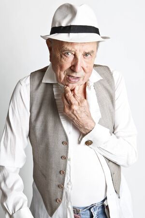 fashion grandpaの写真素材
