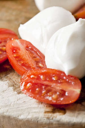 mozzarella and tomato, italian food
