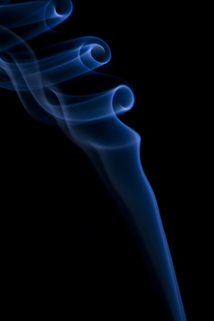 Abstract smoke on black backgroundの写真素材