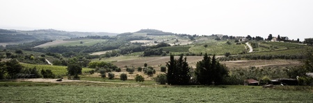 tuscany landscapeの写真素材