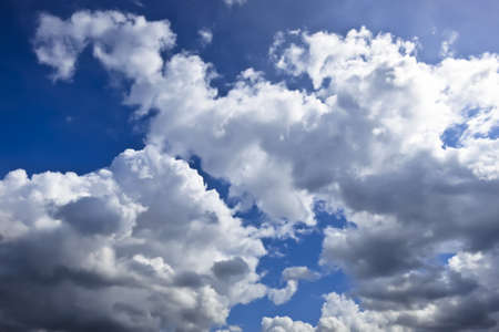 blue sky with clouds