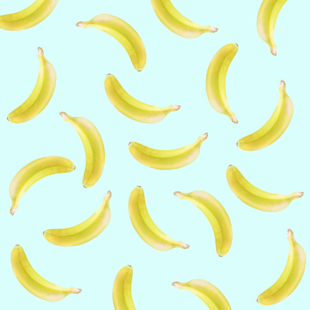 pop art bananas backgroundの写真素材