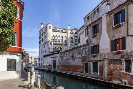 Cityscape of the beautiful city of Venice, Italyの写真素材