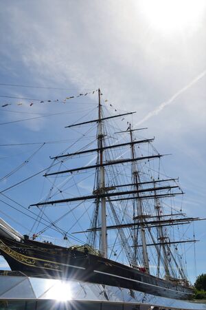 Cutty Sark in Greenwich in London