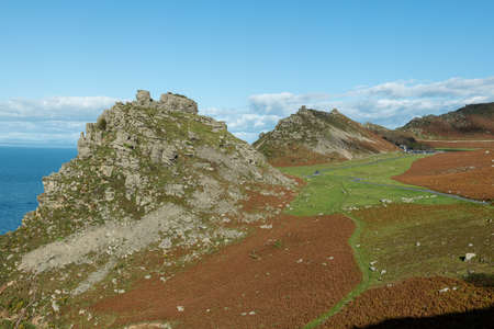 Landscape photo of the Valley Of The Rocks in Exmoor National Park