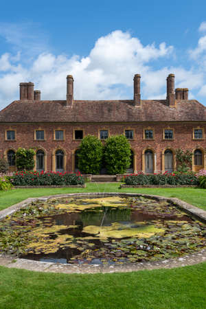 Barrington.Somerset.United Kingdom.August 14th 2021.View of the Strode house at Barrington court in Somersetのeditorial素材
