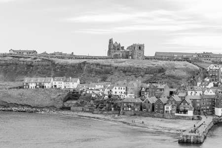 Landscape photo of Whitby in North Yorkshireのeditorial素材
