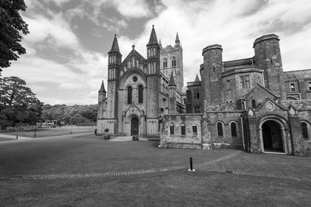 Buckfast.Devon.United Kingdom.August 22nd 2025.Photo of Buckfast abbey in Devon