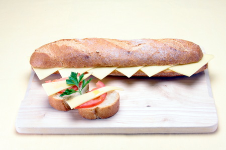 cheese sandwichの写真素材