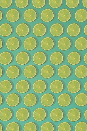 Fruit citrus seamless pattern.