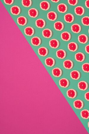 Fruit citrus seamless pattern.の写真素材
