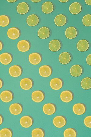 Fruit citrus seamless pattern.の写真素材