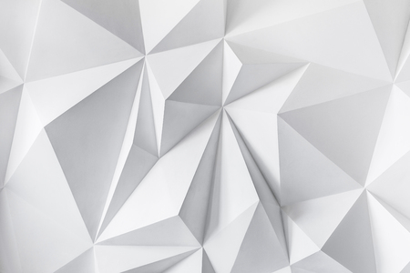 Abstract background of polygons on white background.の写真素材