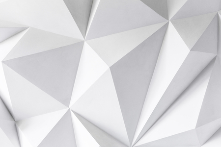 Abstract background of polygons on white background.の写真素材