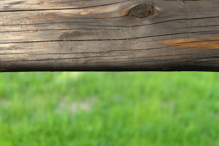 old rotten cracked wooden fence close upの写真素材
