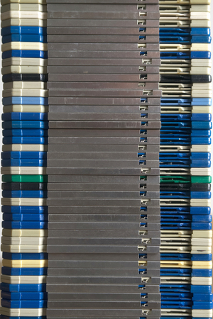 heap of a 3.5 inch flopy disksの写真素材