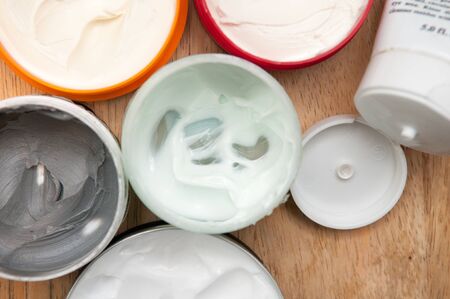 Mens grooming productsの写真素材