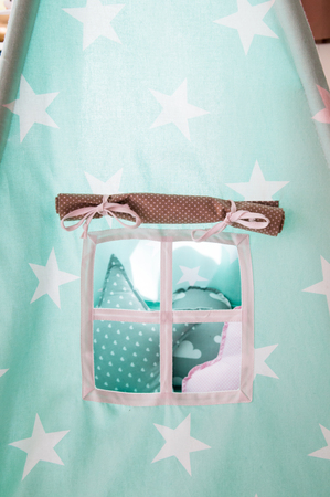 looking into the window of a childs imaginary worldの写真素材