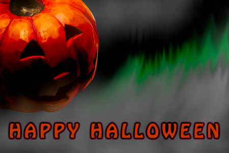 Happy Halloween poster with copy space for textの写真素材