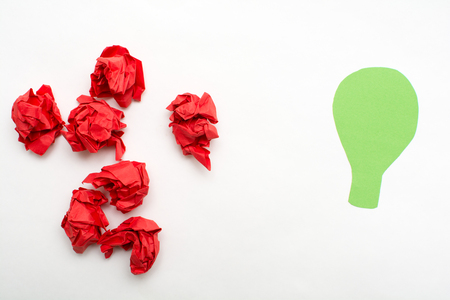 Solutions concept for clear thought processの写真素材