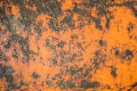 Rust texture, rust on worn metal grunge surfaceの写真素材