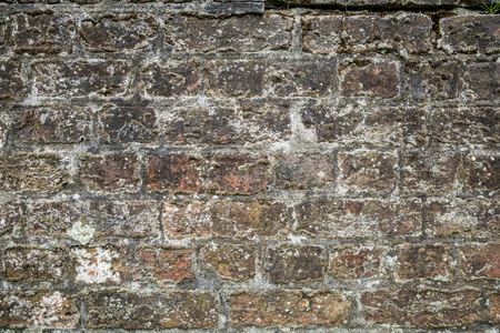 Brick wall background with grunge and dirt textureの写真素材