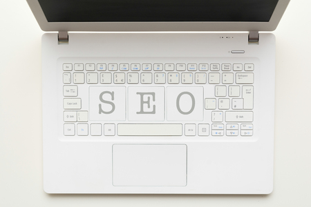 SEO marketing and strategy concept to increase business website trafficの写真素材