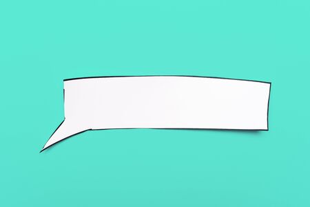 Speech bubble blank with space for message or textの写真素材