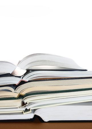 A pile of books with an area of copyspaceの写真素材