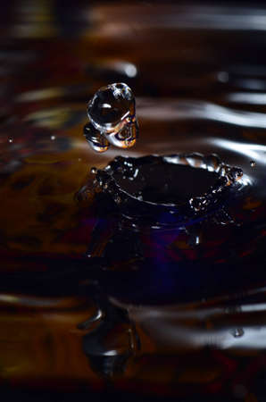 Splash And Drop Of Waterの写真素材