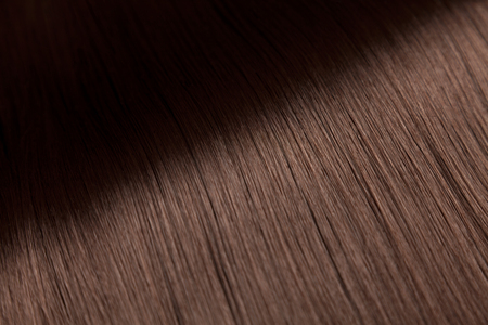 Closeup on luxurious straight glossy hairの写真素材