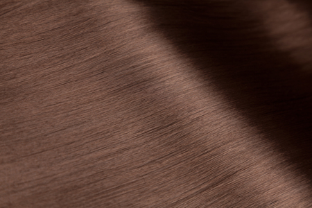 Closeup on luxurious straight glossy hairの写真素材