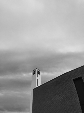 Bell tower (Fano, Italy)の写真素材