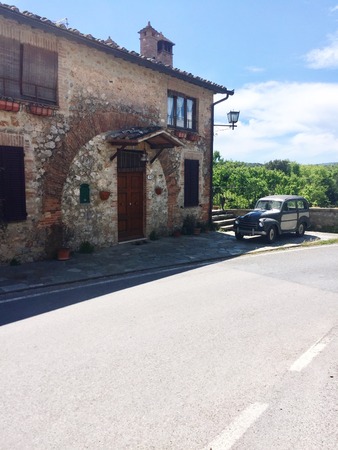 Retro Style in Tuscany - Italyのeditorial素材