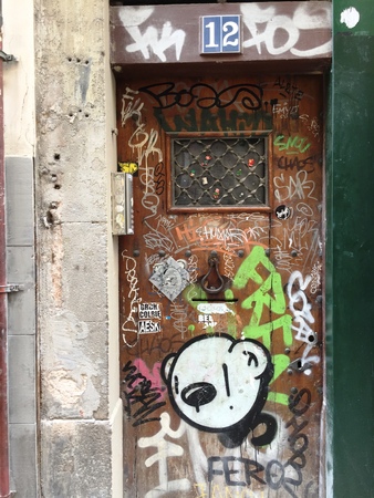Graffiti on the Street (Barcelona, ââSpain)のeditorial素材