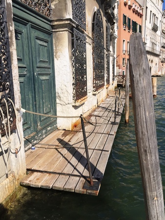 Buildings and architectural details in Venice (Venice, Italy)のeditorial素材