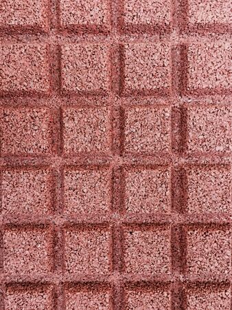 Plastic chocolate texture (Pesaro, Italy)の写真素材