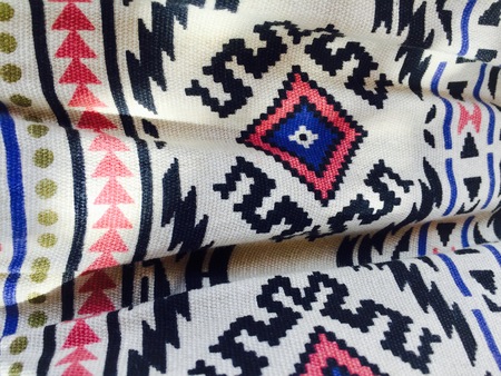 Vintage Indian Fabric - Texture (Italy)の写真素材