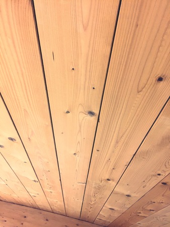 Interior design - Wooden roof (Fano, Italy)の写真素材