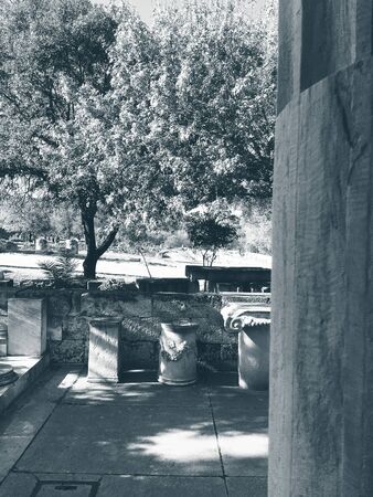 Ancient Agora of Athens (Athens, Greece)の写真素材