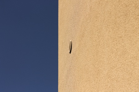 Minimal view of a vent (Pesaro, Italy)の写真素材