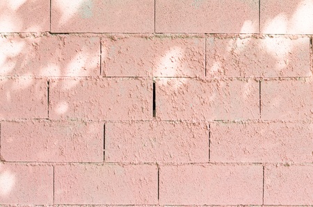 Pink brick wall background (Marche, Italy, Europe)の写真素材