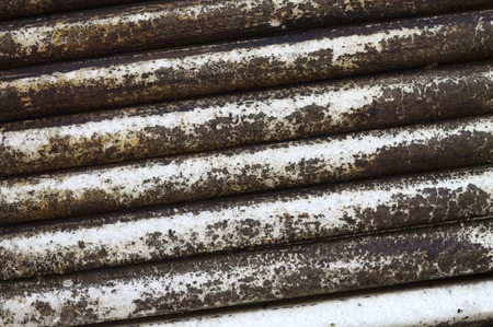 Library background - Wall with books on the street - Textured background books (Pesaro, Marche, Italy)の写真素材