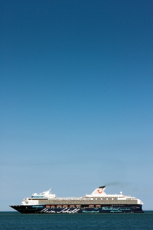 Ferry at baltic seaのeditorial素材