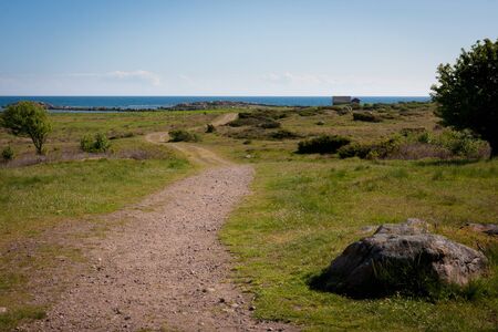 Grimsholm, Nature Reserve at Hallandskusten in Swedenの写真素材