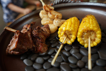 Grill timeの写真素材
