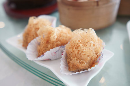 Crispy taroの写真素材