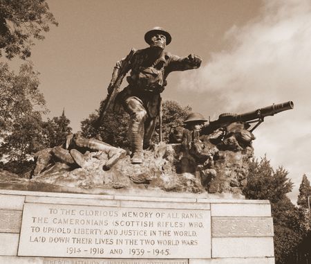 war memorial glasgowのeditorial素材