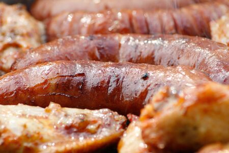 Party grill meatの写真素材